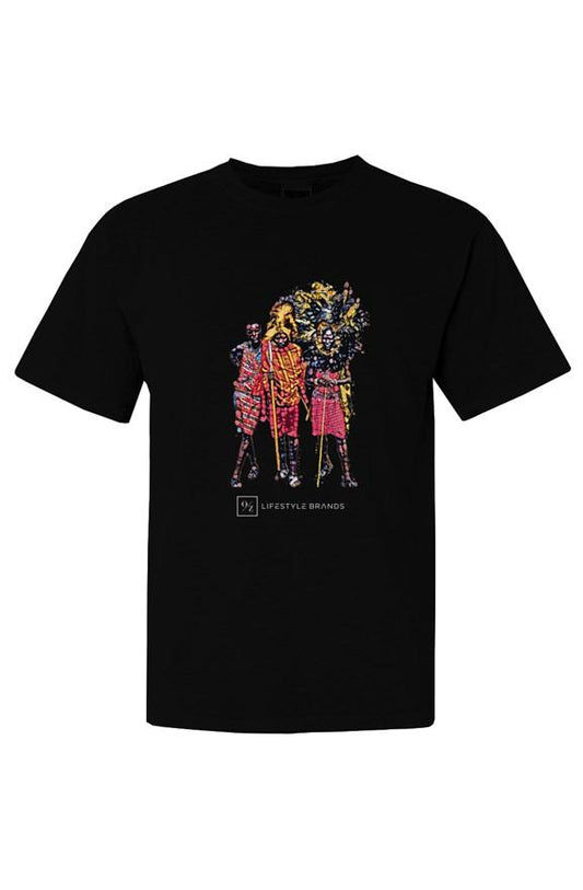 O/Z Warrior Heavyweight T Shirt Lime Dionysus