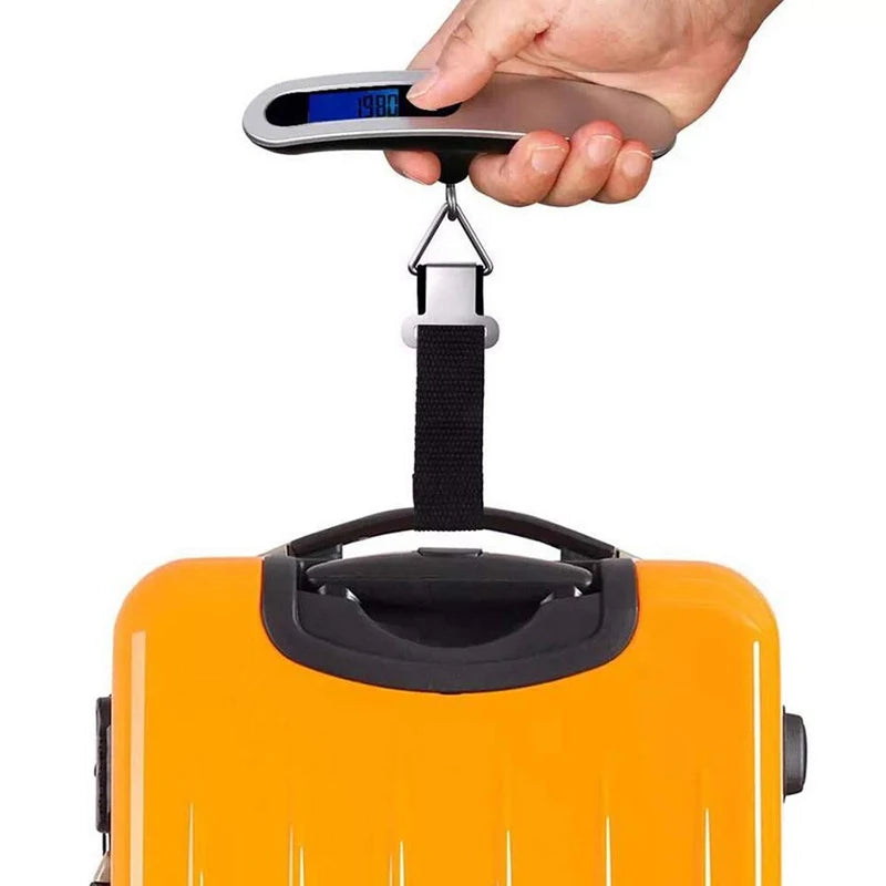 Travel - Portable mini suitcase Scale 50kg/110lb Digital luggage Scale AliExpress
