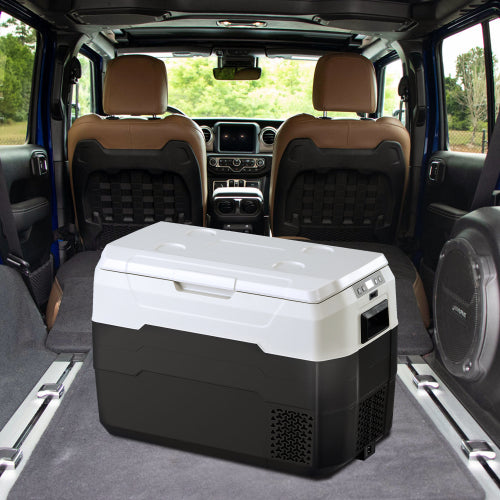 Travel Car Fridge Portable Freezer Cooler - Travel Refrigerator for Vehicles Teal Simba